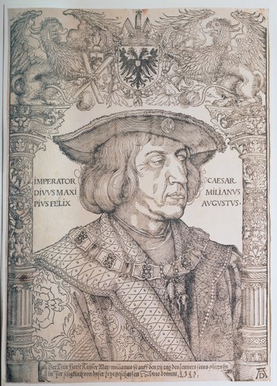 Maximilian I, Emperor of Germany by Albrecht Dürer